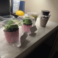 Overnight oats at the end   at Walt Disney World - Intermission Food Court in Lake Buena Vista