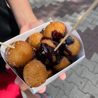 Delicious fritule  at Jaya in Tucepi