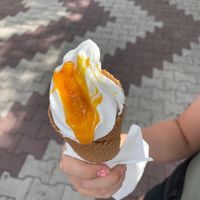 Soft serve ice cream   at Jaya in Tucepi