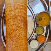 Plain Dosa at Anjappar Chettinad Indian Restaurant in Nuremberg