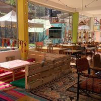 Chill out space  at ANDÉN in Pisac