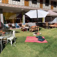 Garden chill at ANDÉN in Pisac