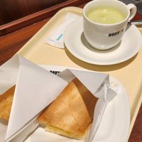 Matcha soy milk latte at Doutor - Taito 4-Chome in Tokyo