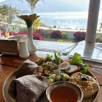 Hemp Falafel Wrap  at Lumuma in Pokhara