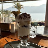 Sundae with Choco Chip ice   at Lumuma in Pokhara
