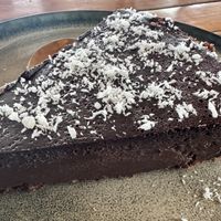 Chocolate mousse cake  at Lumuma in Pokhara