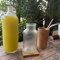 Fresh sugarcane! 1 whole liter $4  at Ubud Kitchen Juice Bar in Gianyar