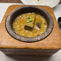 Bonus dish!! Tofu!  at Wuwei Shushi - Jing'an Temple Store - 无味舒食- 静安寺店 in Shanghai