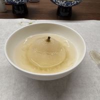 Desert - pear sweet soup  at Wuwei Shushi - Jing'an Temple Store - 无味舒食- 静安寺店 in Shanghai