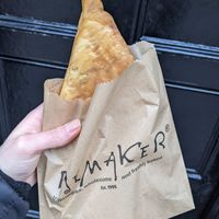 Spinach vergas at The Piemaker in Edinburgh