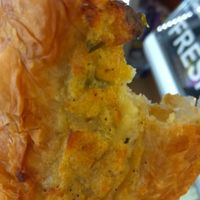 Double potato roll at The Piemaker in Edinburgh