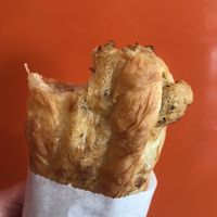 Vegan potato roll  at The Piemaker in Edinburgh