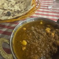 Vegan channa masala curry   at India Palace Restaurant  in Langkawi