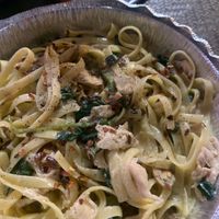 This was a “to-go”container… but we chose to dit there and dine in! Wow!!! at Pizza Company in Las Vegas