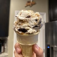 Close-Up of the Tasty Swirls - Enjoyed at Home 😛🍦 #Veganuary at Ben & Jerry's - Haight Ashbury in San Francisco