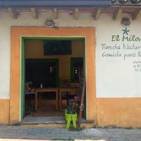 They have been here for many years serving simple, fresh,  vegan+vegetarian food at El Milenio in Tepoztlan