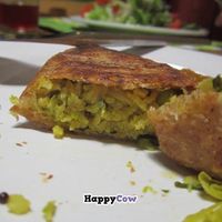 samosa at El Milenio in Tepoztlan