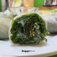 Vietnamese spring rolls at El Milenio in Tepoztlan