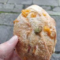 Cheese and edamame bun at Wheat Allergy Baking Studio in Taichung