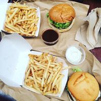 Lunch at Lord of the Fries in Sydney