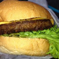 The original burger. at Lord of the Fries in Sydney