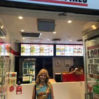 No inside seating  at Lord of the Fries in Sydney