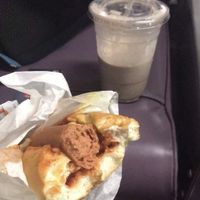 Hotdog & oreo shake at Lord of the Fries in Sydney