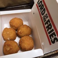 Mac and cheese balls at Lord of the Fries in Sydney