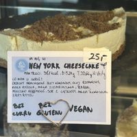 New York cheesecake  at Fit Cake Gdańsk  in Gdansk