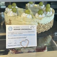 Lime cheesecake  at Fit Cake Gdańsk  in Gdansk