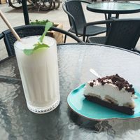 Pina Colada und Kokos-Schoko-Bananen Kuchen at Fit Cake Gdańsk  in Gdansk