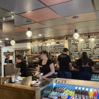 Counter  at Gables Bagels in Bloomington