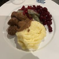 Vegan plant balls  at Salve in Helsinki