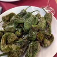 padron peppers at Pa amb Tomàquet i in Calella