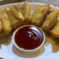 Tofu pakoda  at Himalayan Vegan Restaurant in Kathmandu