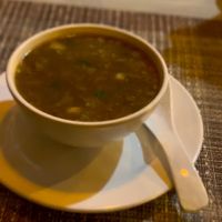 Veg soup  at Himalayan Vegan Restaurant in Kathmandu