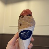   at Pichler Chimney Cake & Gelato in Budapest