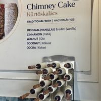   at Pichler Chimney Cake & Gelato in Budapest