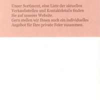 Flyer (back) at NOSCH.La Tortita in Leipzig