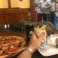 Durum and pizza  at Express Pizza in Copenhagen