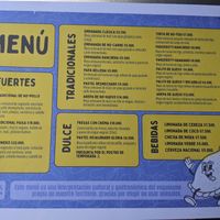 Menu at Shottas Medellin Vegan Food in Medellin