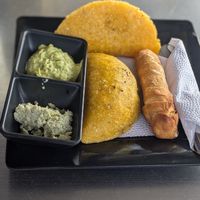 Classic Empanada (3700 COP)
No Meat Empanada (5000 COP)
Cheese Stick (4000 COP) at Shottas Medellin Vegan Food in Medellin