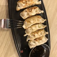 Veggie gyoza  at Ichiddo Ramen in Albertson