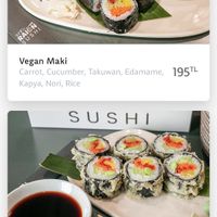 Menu  at Raion Sushi in Ankara