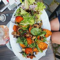 Gebackene Süßkartoffel at Pulverturm in Dresden