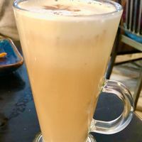 Soya latte at McGlaughlin's in Cookstown