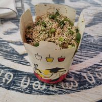 Noodles with broccoli and mushrooms at Big Wok in Gori