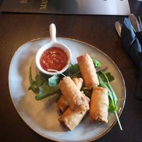 Spring rolls 10/10 at The Balavil Hotel in Newtonmore