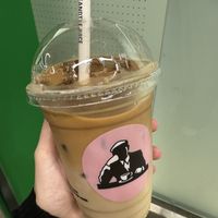 Iced vanilla latte with oat milk   at Joe & The Juice in Espoo