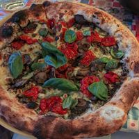 Positano with vegan mozzerrlla at Napoli Contemporanea in Auckland